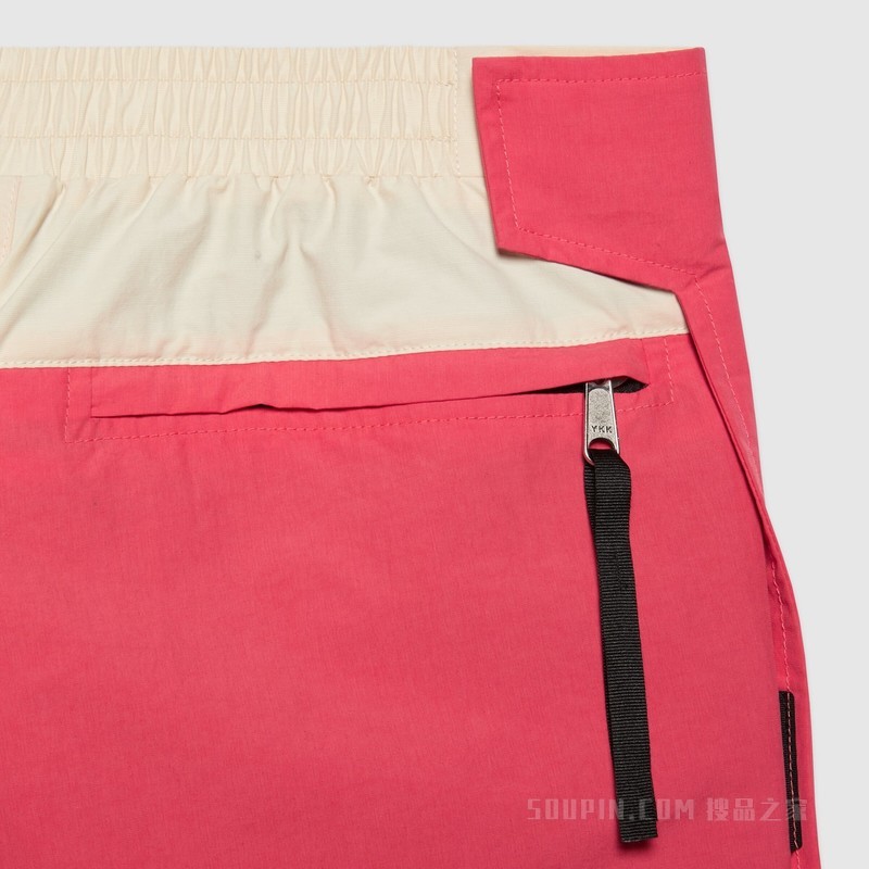 The North Face x Gucci联名系列棉质长裤 白色