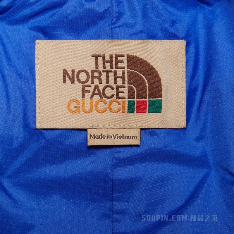The North Face x Gucci联名系列棉质长裤 白色