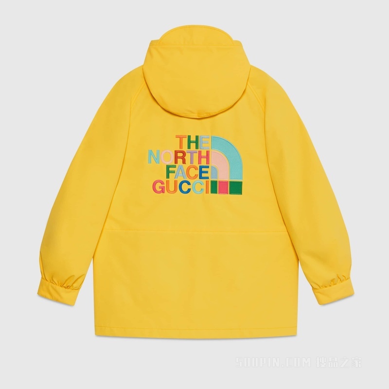 The North Face x Gucci联名系列大衣 黄色