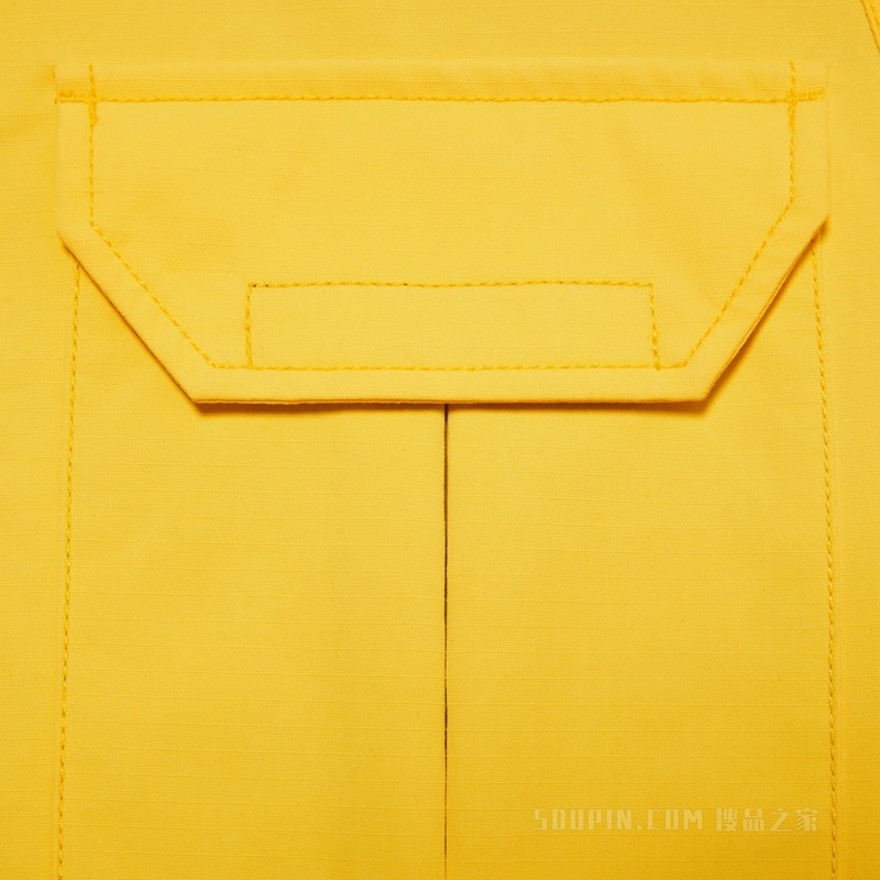 The North Face x Gucci联名系列大衣 黄色