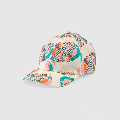The North Face x Gucci联名系列棒球帽 象牙白色