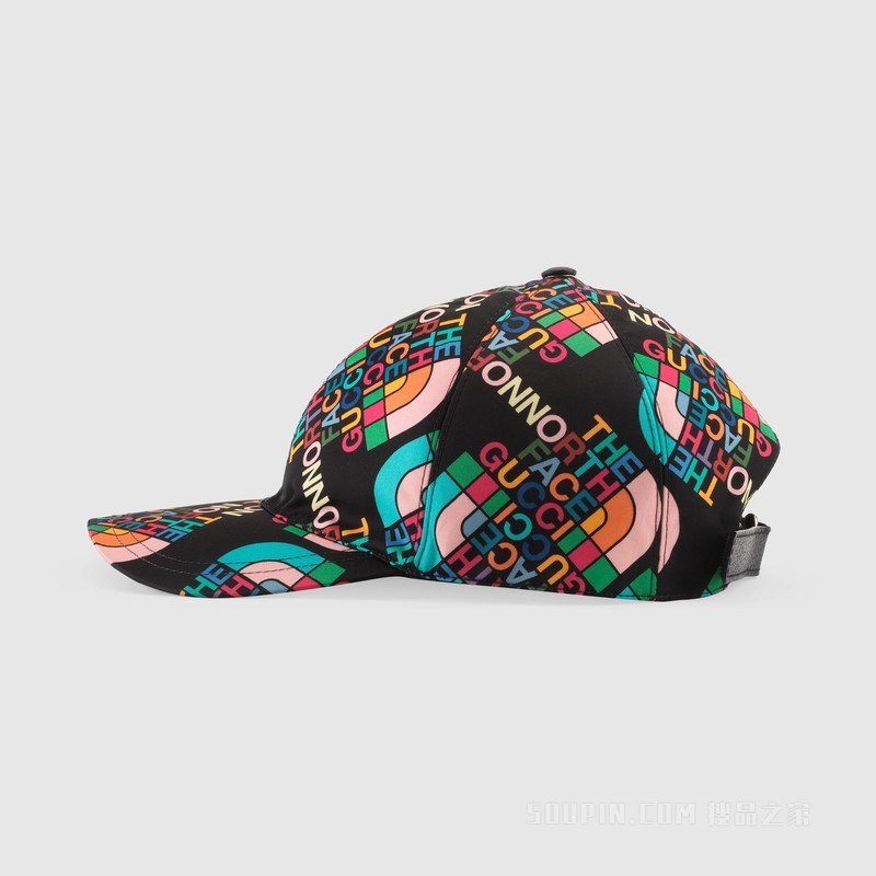 The North Face x Gucci联名系列棒球帽 黑色