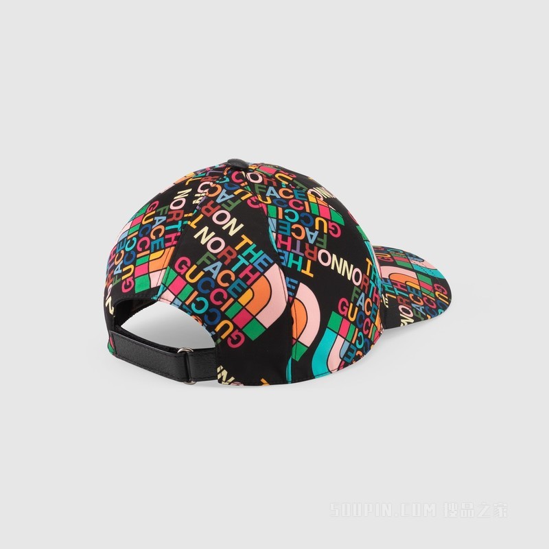 The North Face x Gucci联名系列棒球帽 黑色