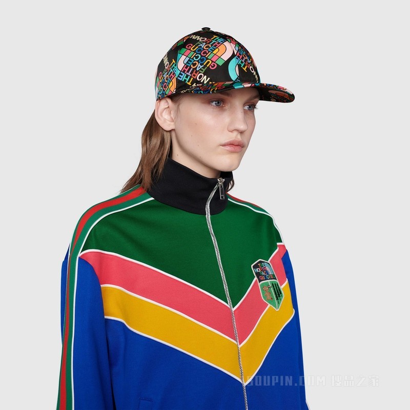 The North Face x Gucci联名系列棒球帽 黑色