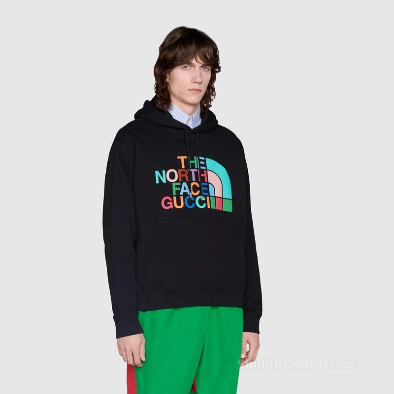 The North Face x Gucci联名系列卫衣 黑色