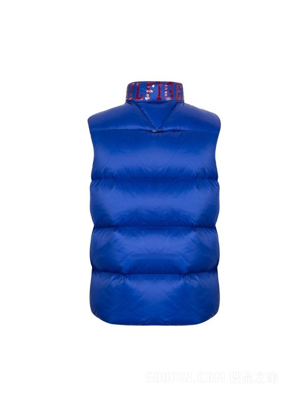 魔力方22新款秋冬男装时尚LOGO鸭绒保暖立领羽绒背心28732