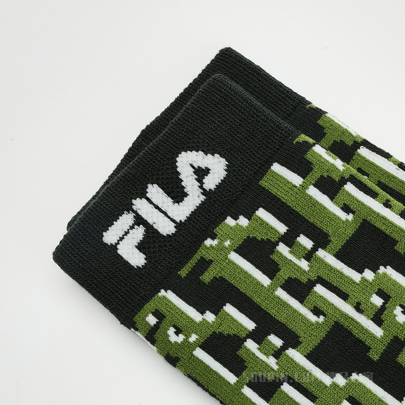 FILA EMERALD女子高腰袜