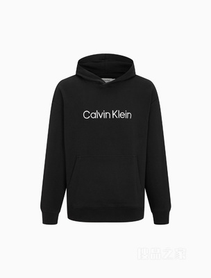 【简约系列】Calvin Klein 22秋冬男女情侣中性宽松连帽卫衣40HM231