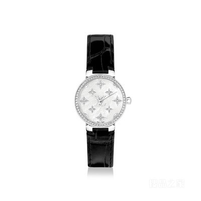 Tambour Slim Monogram Dentelle 28