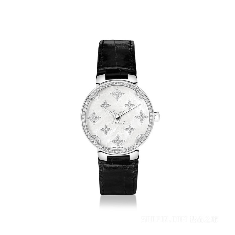 Tambour Slim Monogram Dentelle 33