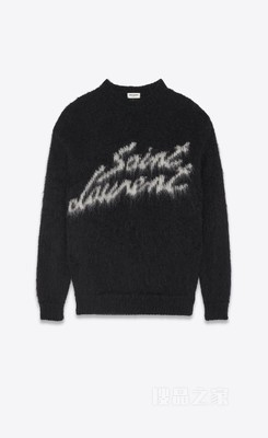 90年代Saint Laurent马海毛混纺毛衫