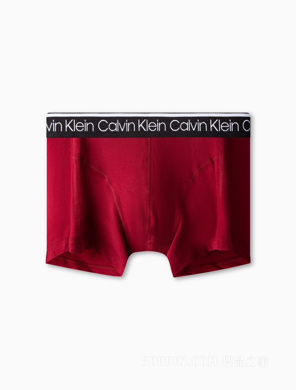 Calvin Klein 22秋冬男三条装循环LOGO腰边棉质透气贴身平角内裤NP2421O