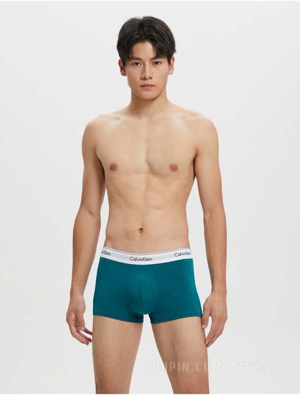 【摩登引力带】Calvin Klein 22秋冬男士两条装棉质透气平角内裤NB1086