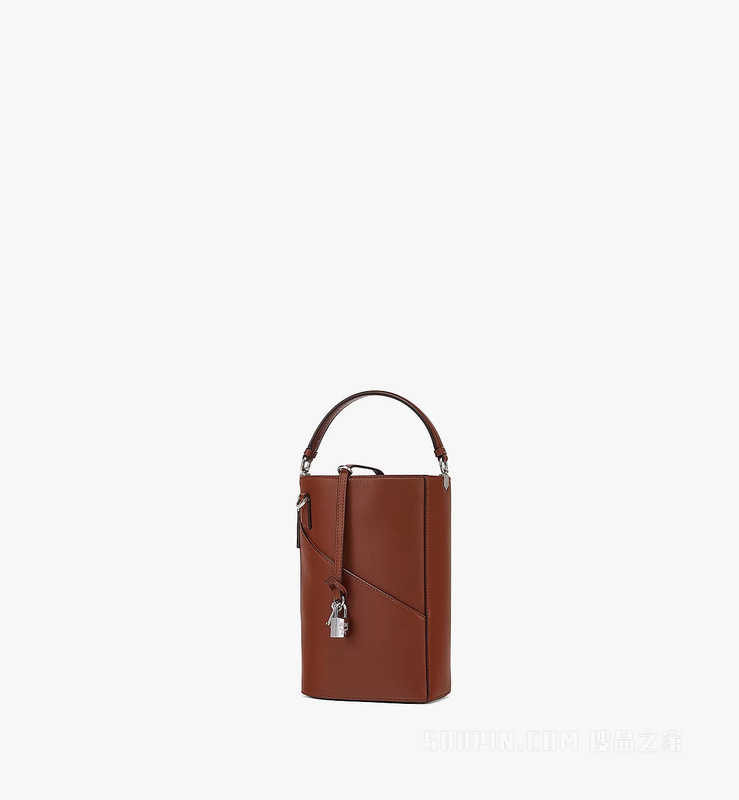 Small PHENOMENON+MCM Nappa皮革波士顿包