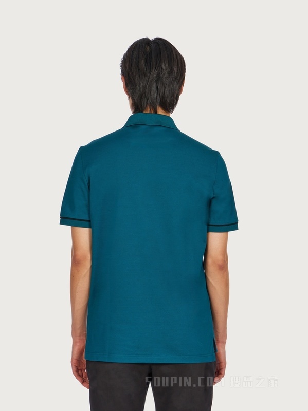 棉质珠地布POLO衫