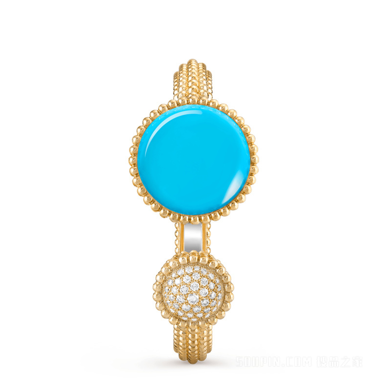 Perlée Toi & Moi secret腕表，中号款式