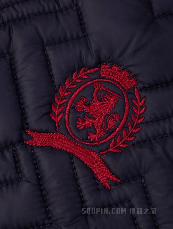 魔力方22新款秋冬男装学院风绗缝拼色棒球保暖铺棉夹克29055