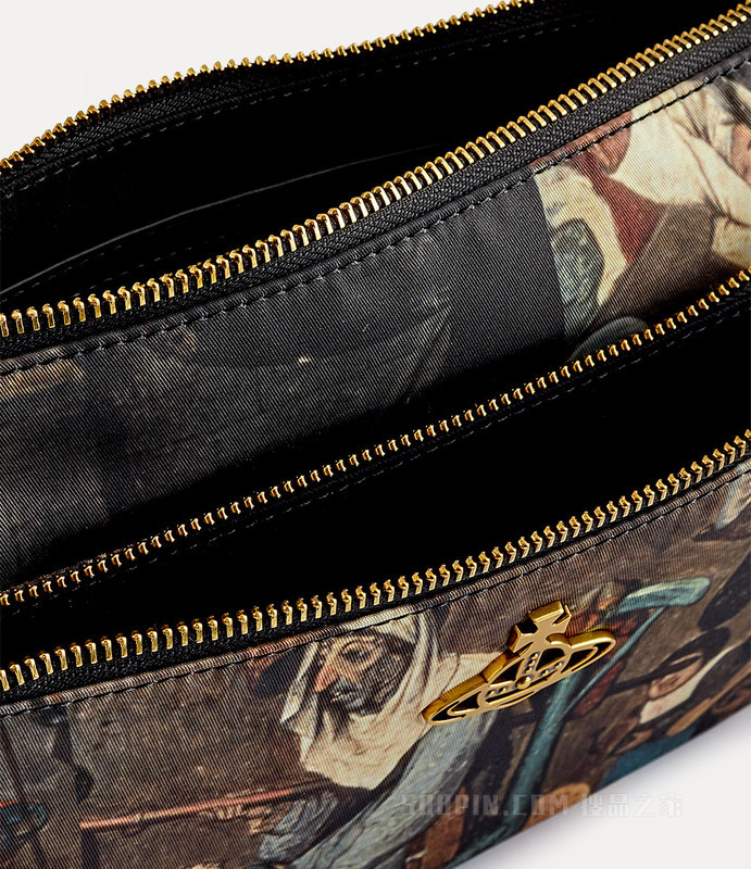 Penny Double Pouch Crossbody Bag
