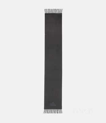 Embroidered Lambswool Scarf