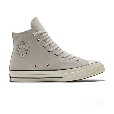 【男女同款】Chuck 70翻毛皮高帮运动鞋 中性 灰色