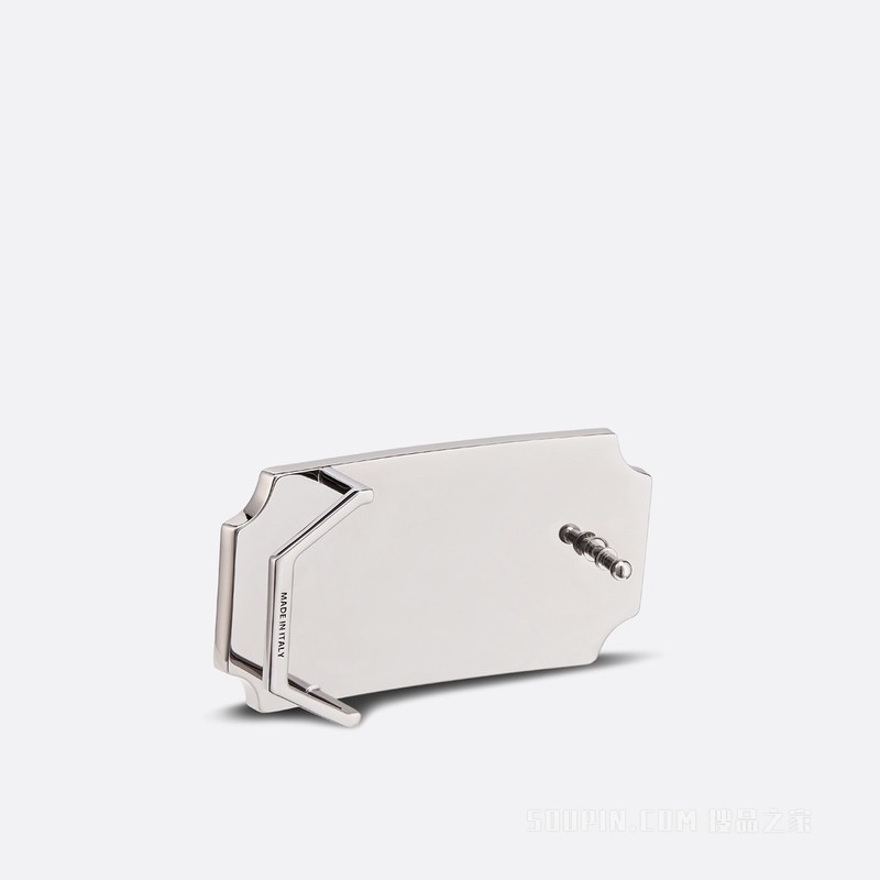 腰带扣 35 毫米金属覆层黄铜“Christian Dior COUTURE”标志