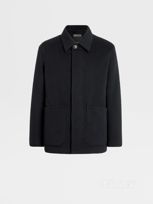 海军蓝 Oasi Cashmere Elements 填充工装外套