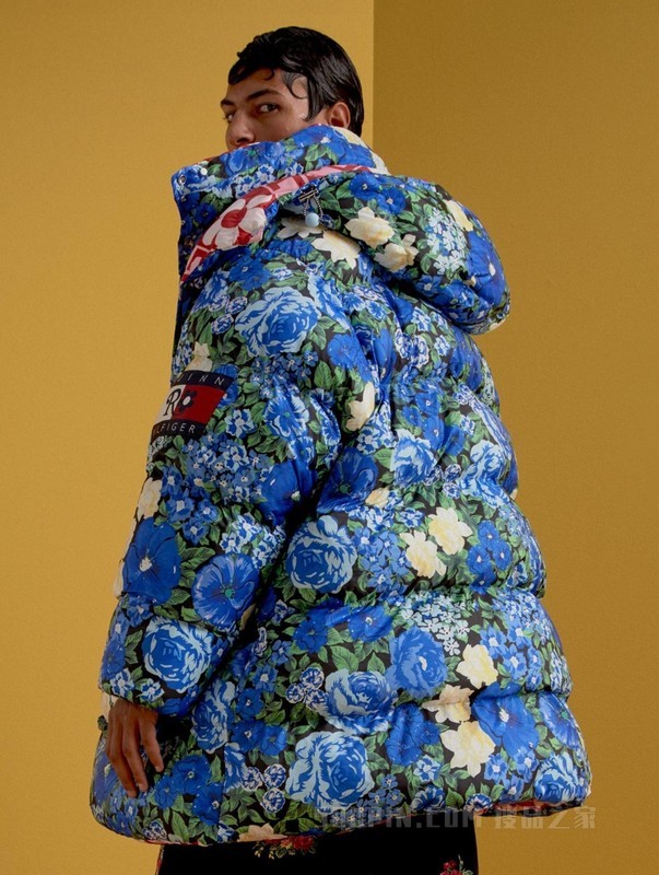 22新款秋冬男女双面穿中长宽松铺棉外套36967