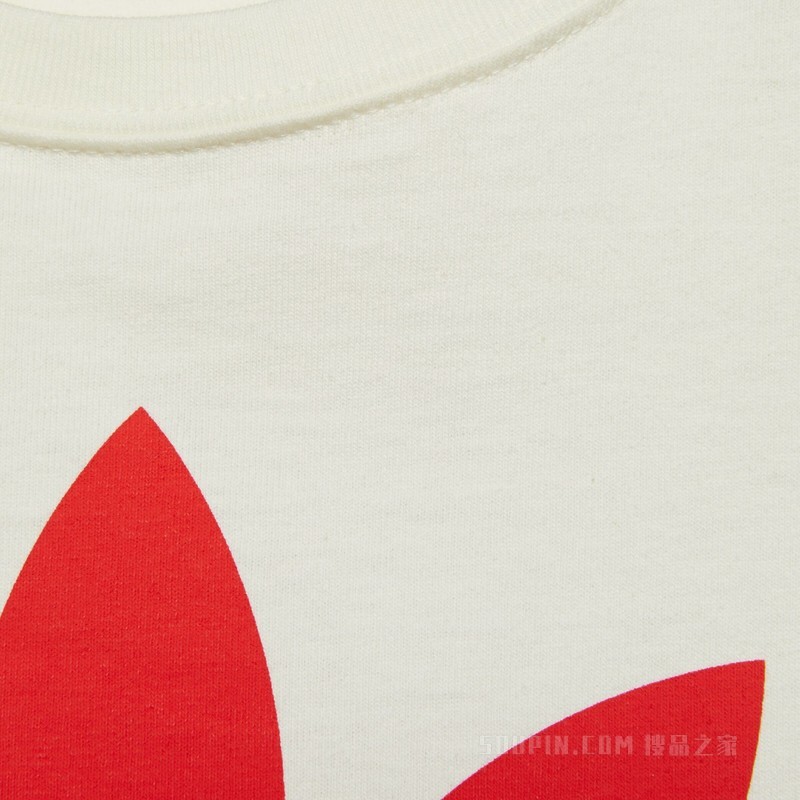 adidas x Gucci联名系列针织棉T恤 白色