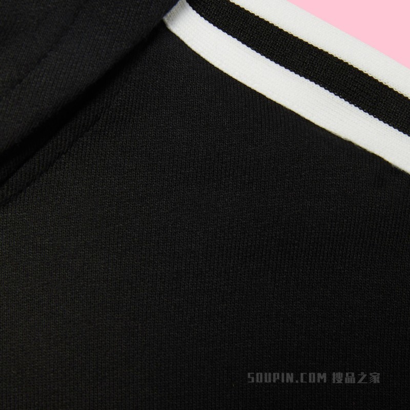 adidas x Gucci联名系列棉质卫衣 黑色