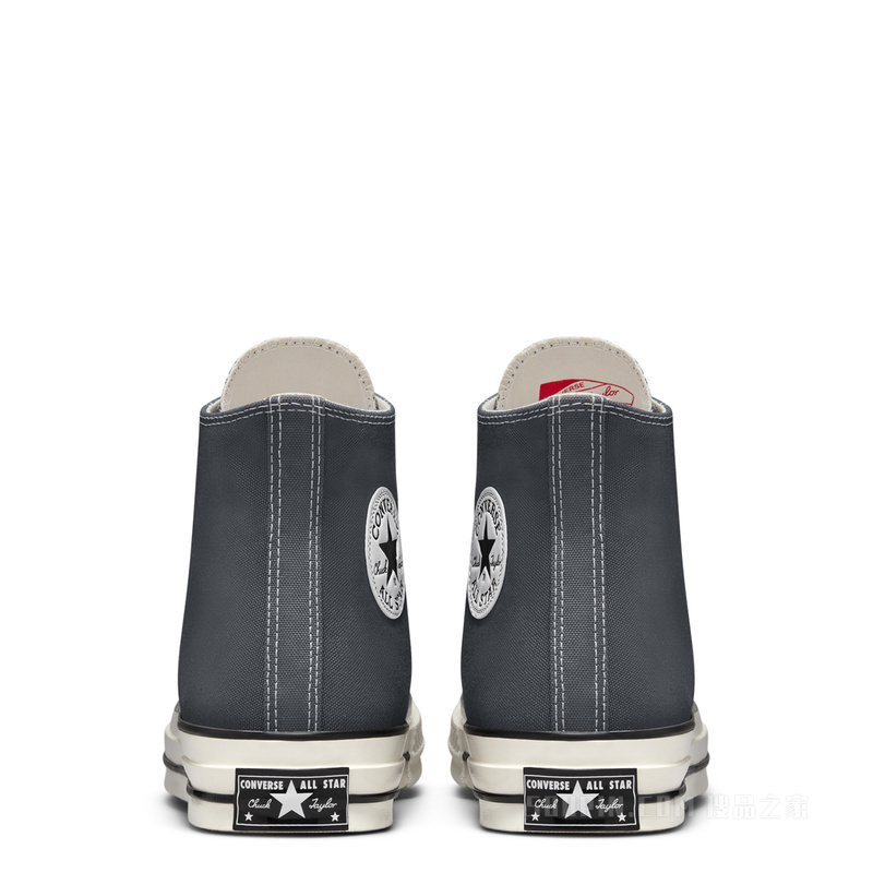 【男女同款】Chuck 70复古高帮潮流帆布鞋 中性 灰色