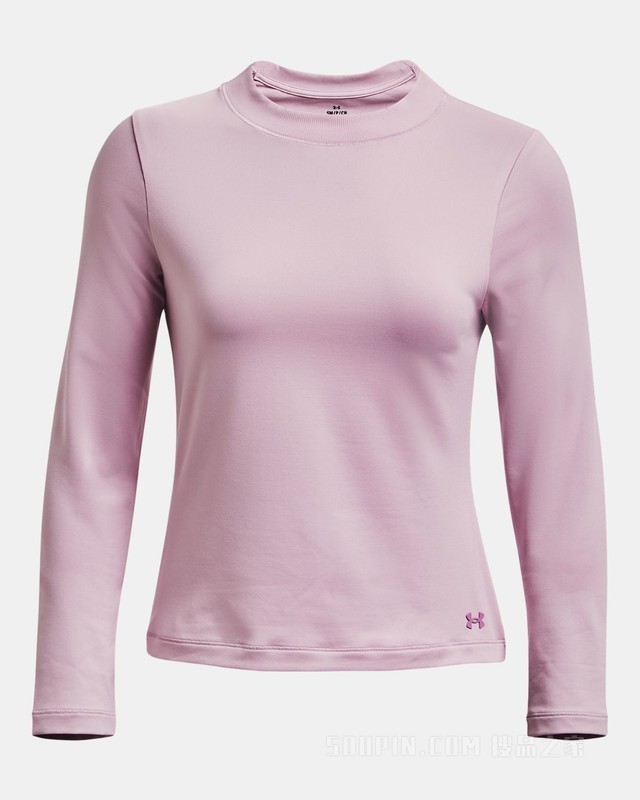女士UA Meridian ColdGear® Crew圆领运动衣