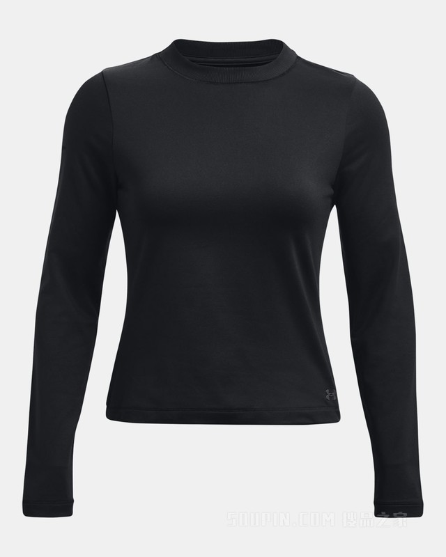 女士UA Meridian ColdGear® Crew圆领运动衣