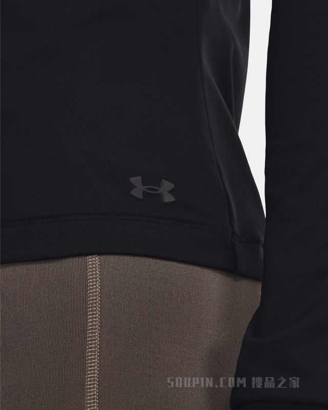 女士UA Meridian ColdGear® Crew圆领运动衣
