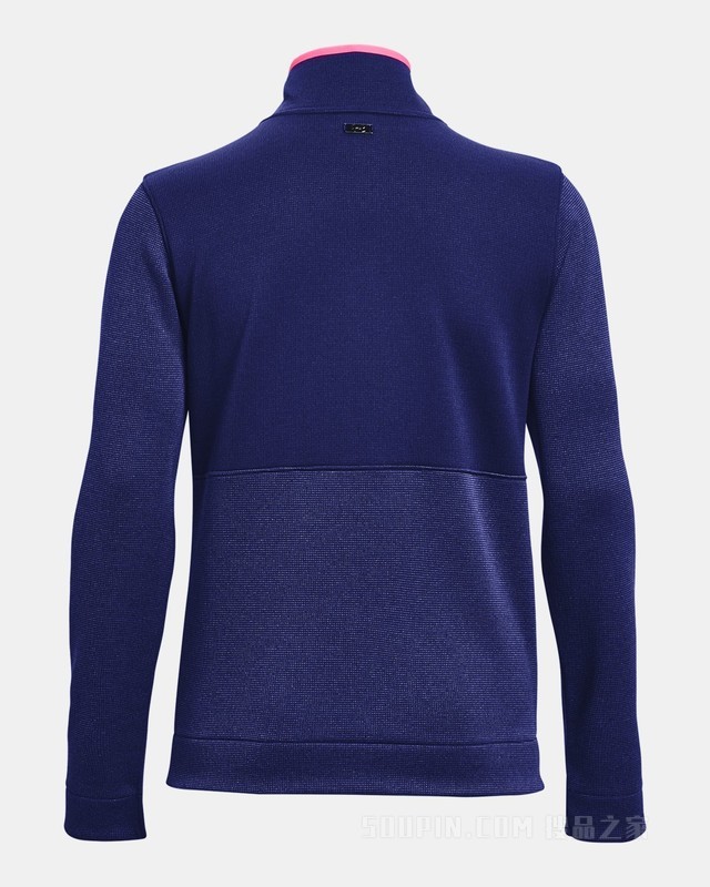 女士UA Storm Sweater 1/2拉链抓绒运动上衣