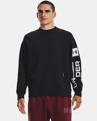 男士UA Summit Graphic针织圆领运动衣