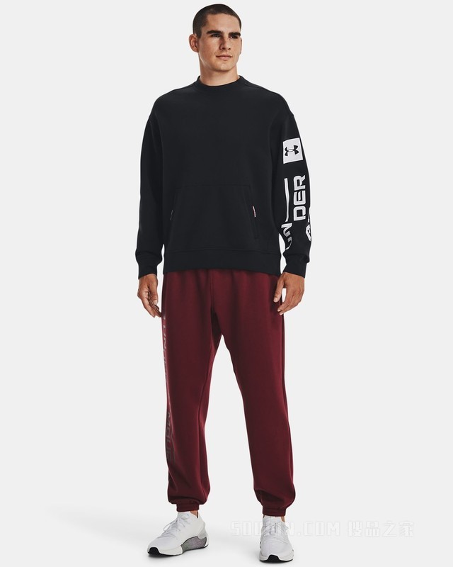 男士UA Summit Graphic针织圆领运动衣