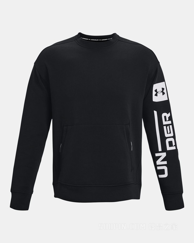 男士UA Summit Graphic针织圆领运动衣