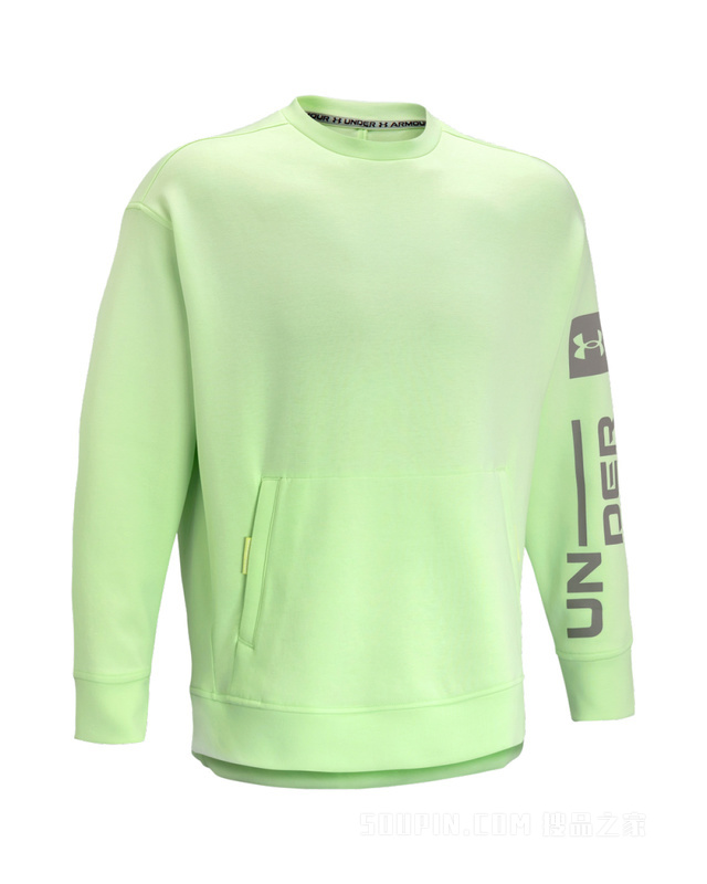 男士UA Summit Graphic针织圆领运动衣