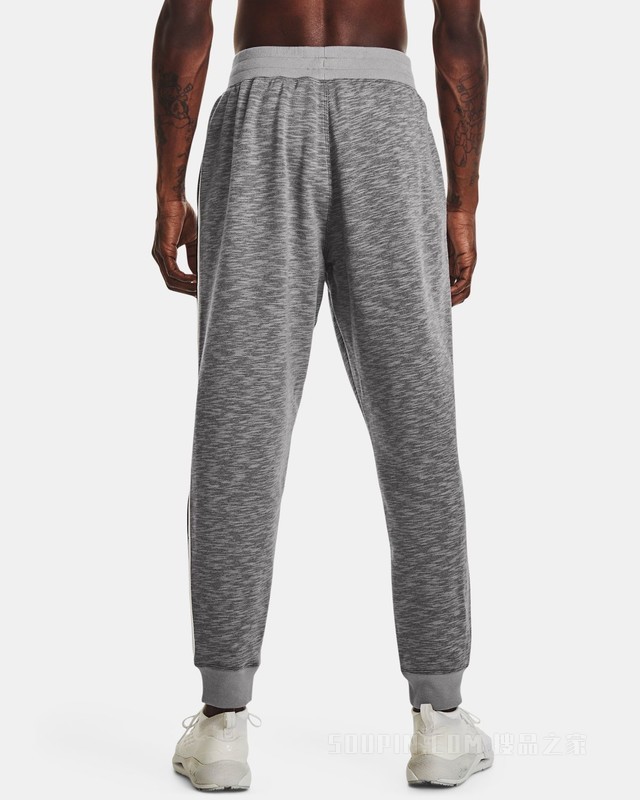 男士UA Essential Heritage Joggers抓绒长裤