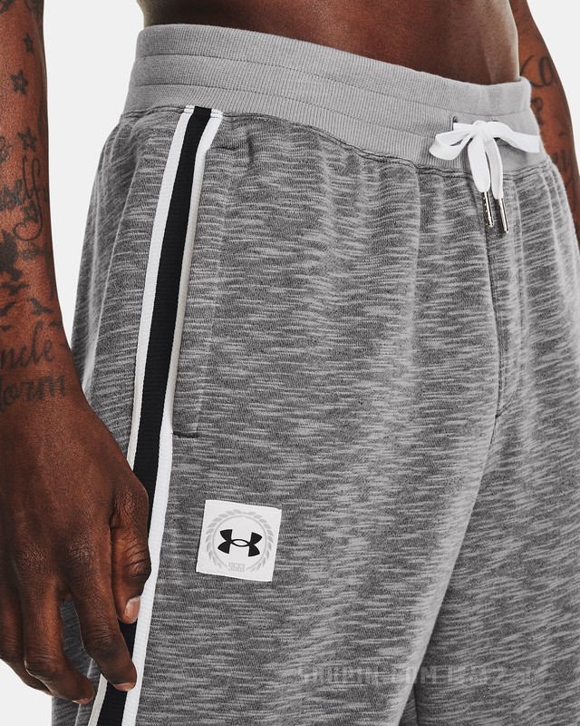 男士UA Essential Heritage Joggers抓绒长裤