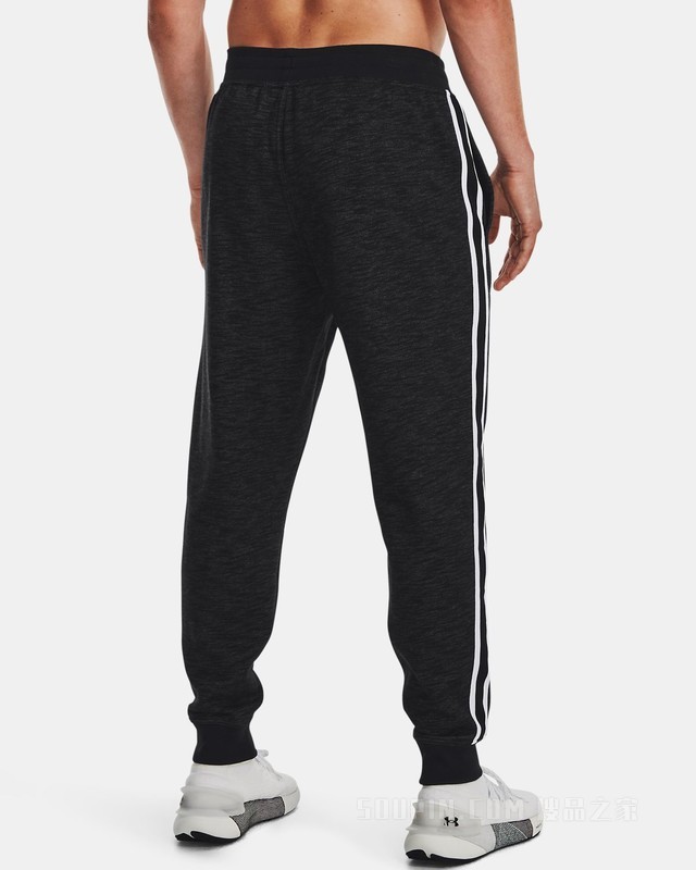 男士UA Essential Heritage Joggers抓绒长裤