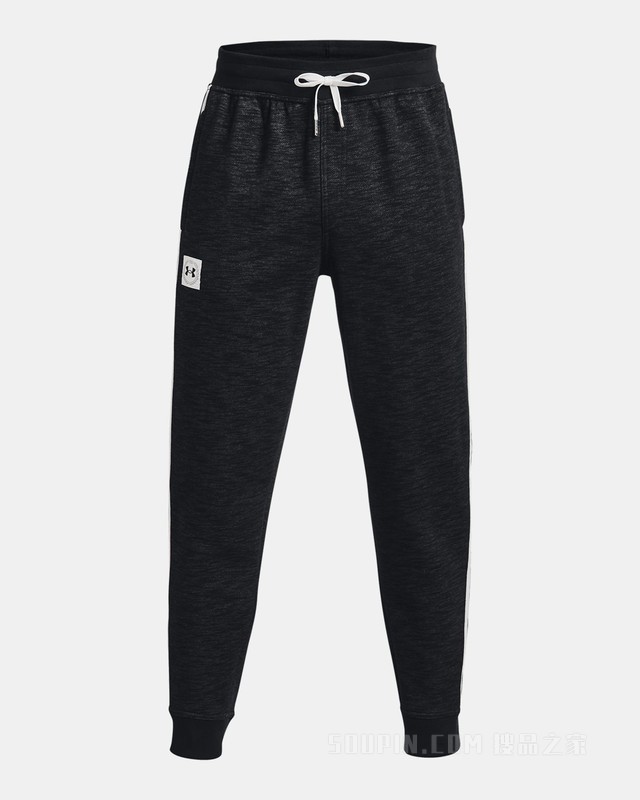 男士UA Essential Heritage Joggers抓绒长裤