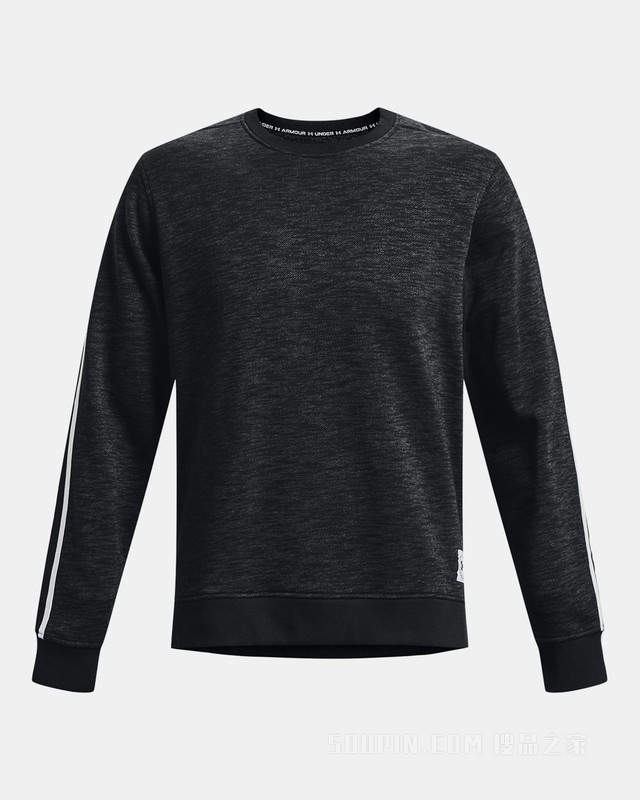 男士UA Essential Heritage抓绒圆领运动衣