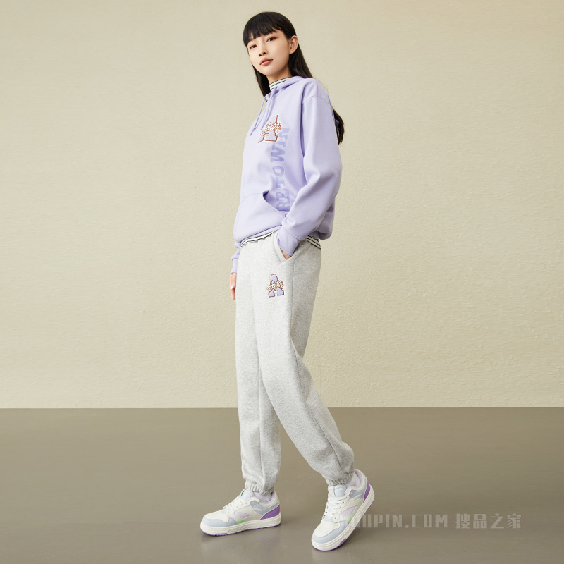 安踏KM系列冰球女子针织运动长裤