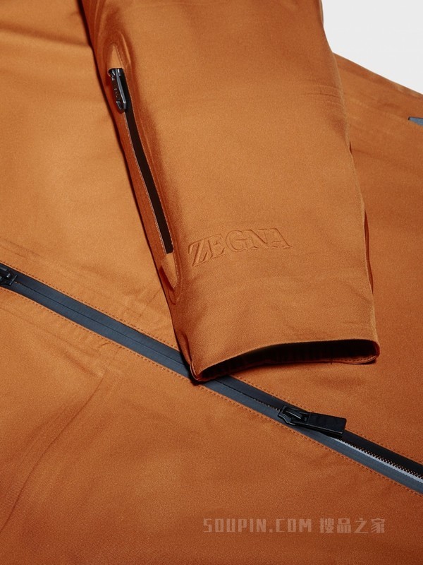 #时尚可持续#™ 3 层连帽短夹克