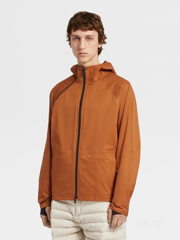 #时尚可持续#™ 3 层连帽短夹克