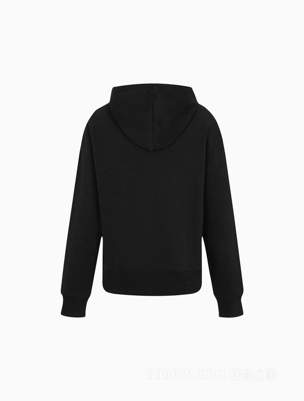【简约系列】Calvin Klein 22秋冬男女情侣中性纯棉连帽卫衣40WH106