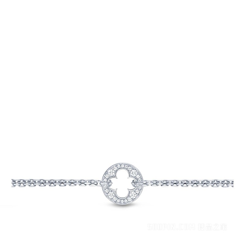 EMPREINTE CHAIN 18K 金钻石手链