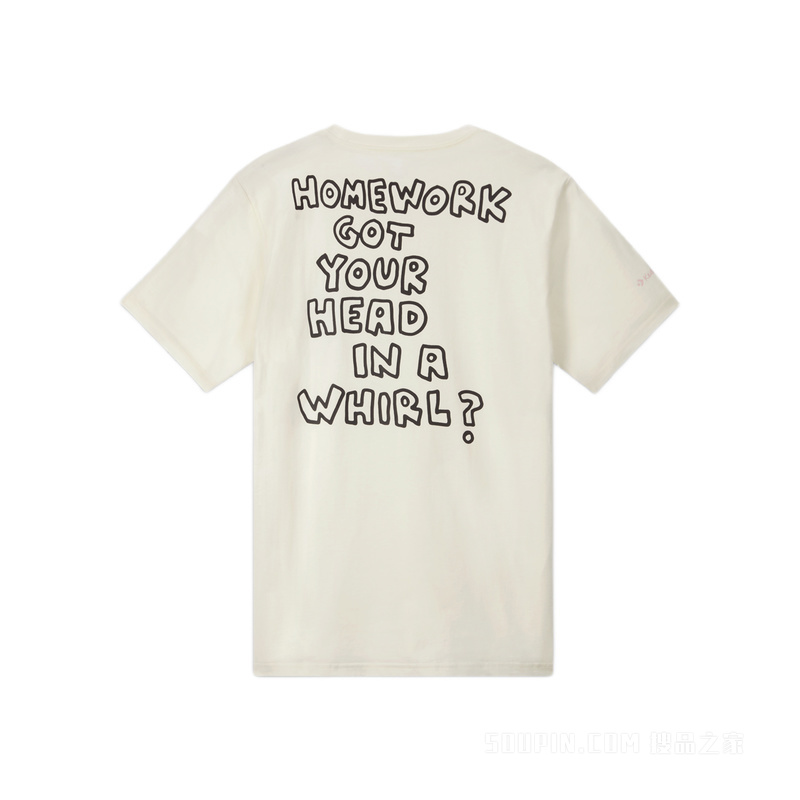 【男女同款】Converse x Keith Haring Mouse T-Shirt 中性 白色
