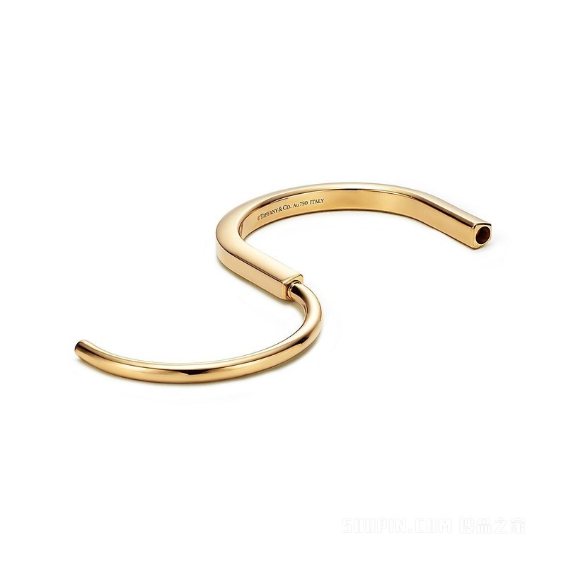 Tiffany Lock 系列 18K 黄金手镯